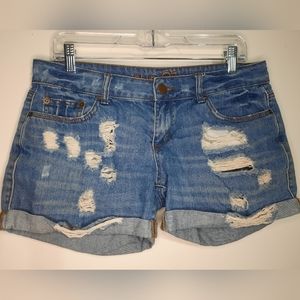 Rue21 distress shorts